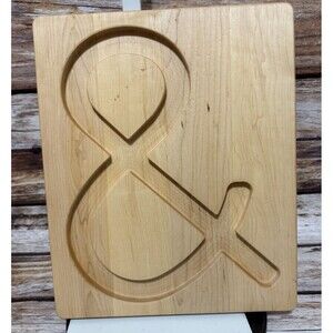 JK Adams Collection Cheese Board & Ampersand Serving Tray